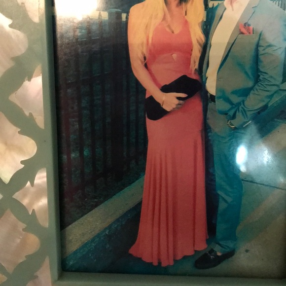 Coral BCBG gown - Picture 4 of 6